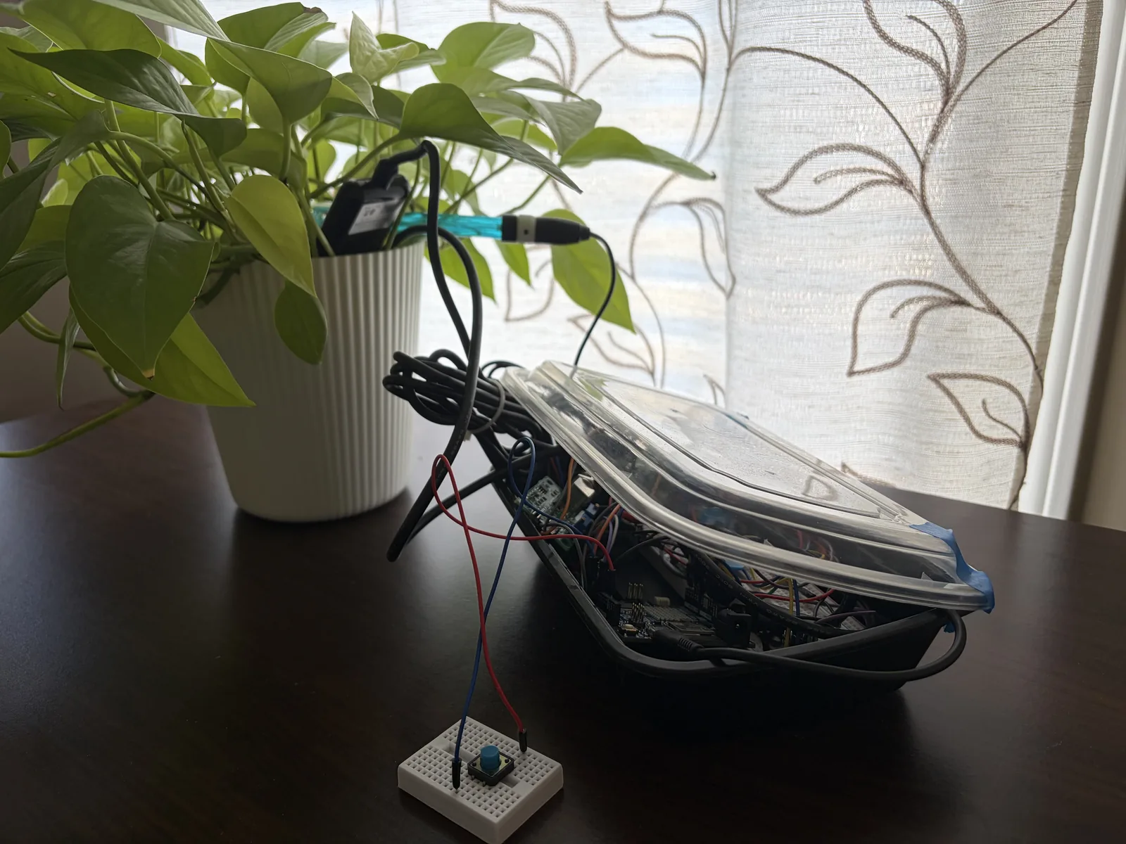 The prototype probe constructed using Arduino parts